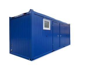 Conteneur cabine de 20 pieds avec toilettes - NEUF