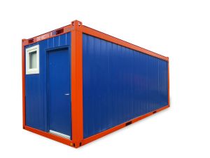 Conteneur cabine de 20 pieds avec douche et toilettes - État Neuf