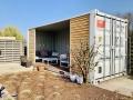 Tuinkamer in zeecontainer | CBOX Containers