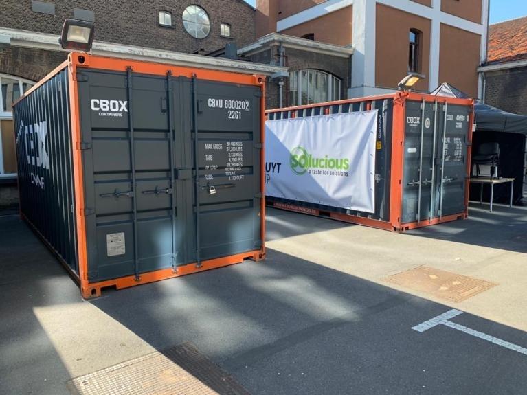 Opslagcontainers supermarkt | CBOX Containers