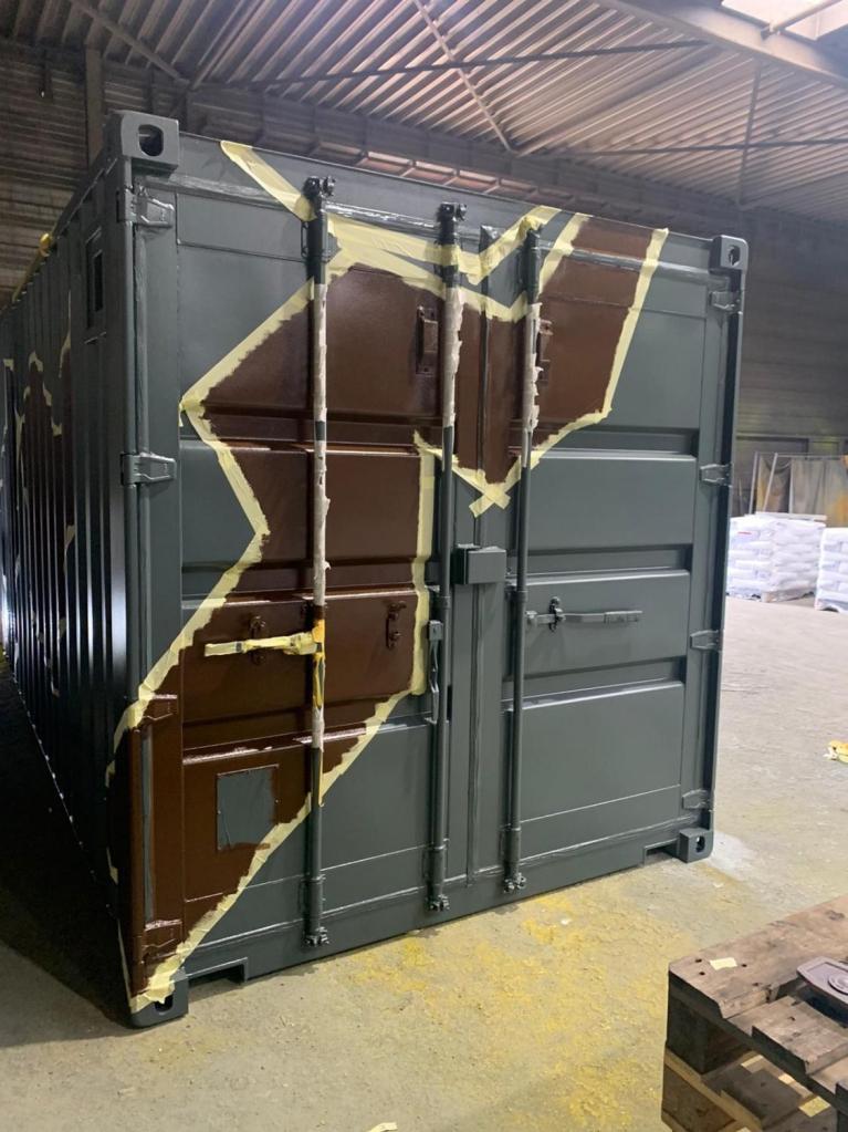 Deuren camouflagecontainer | CBOX Containers